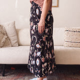 SERENA A-Line Midi Skirt in Mystical Eye