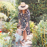 ANDI Adjustable Wrap Dress in Leopard